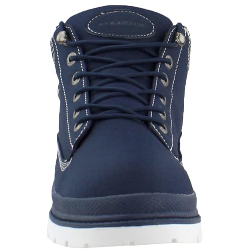 Lugz Men's Drifter Ripstop Chukka Boot – Navy/White Fashion Ankle Boot, Size 7.5 - View #11