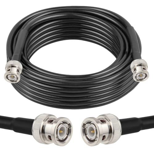 Câble BNC 50 ohm RG58 rallonge mâle pour radio CB