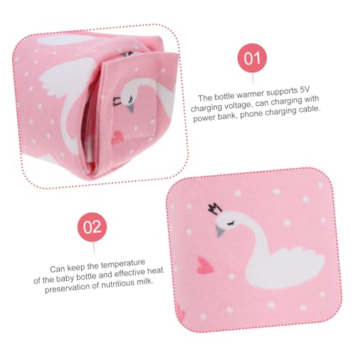 ULDIGI Aquecedor De Leite Temporização Capa De Aquecimento Aquecedor De Mamadeira De Viagem Capa De