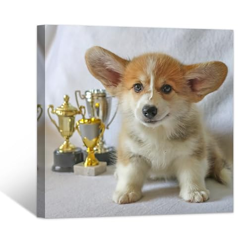 WEGA Custom Canvas Prints with Your Photos (20 X 20 Framed) Personalized Canvas Wall Art, Custom Photo Prints for Bedroom Living Room Office Decor, Personalized Picture Gift for Family Wedding Pet