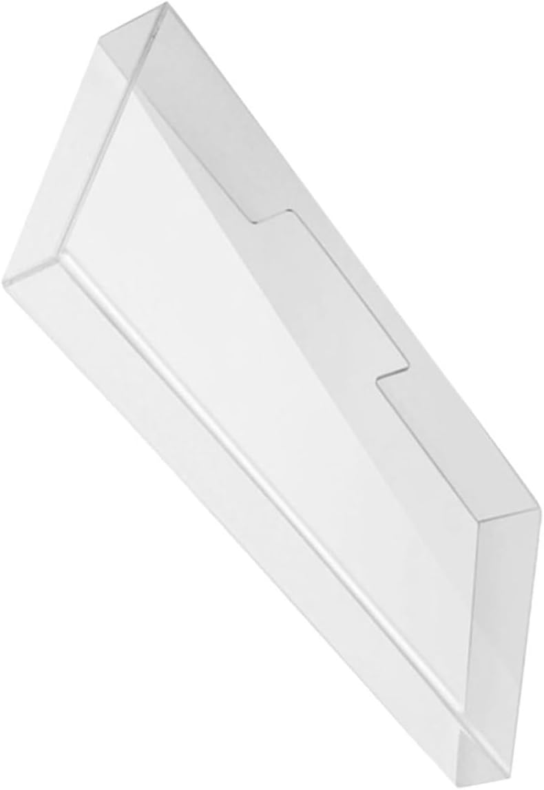 MERRYHAPY Transparent Acrylic Keyboard Cover Protector for Mechanical Style Desktop Keyboards Compatible with Scratch-Resistant Versatile Protective Cover