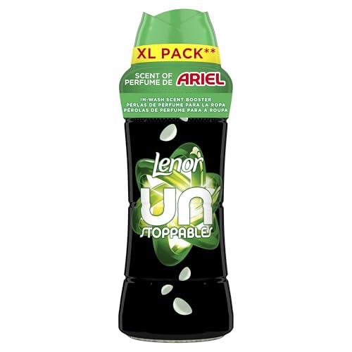 Lenor UNstoppables Perlas de Perfume para la Ropa, 41 Lavados (495g), Suavizante con Fragancia Ariel, Potenciador de Frescor