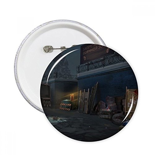 Pins LopNorZombie pour customiser un vêtement terne en style horreur XL