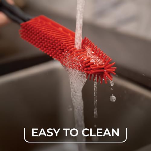 O-Cedar Pet Pro Hair Remover | Electrostatic Pet Hair Removal Brush for Furniture & Carpets | Reusable & Rinse Clean | No Sticky Sheets or Refills - image 5