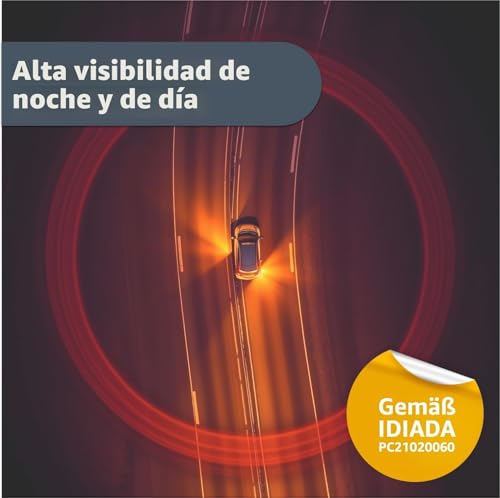 Miniatura 7 de Tk Gruppe Timo Klingler Luz De Emergencia V16 Idiada 21020060 Homologación Ue Coche Vehículo Triángulo De Emergencia Triángulo De Avería 2026 V16