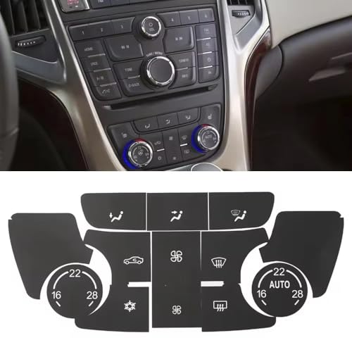 Rénover commandes de climatisation Buick Encore 2012-2017 via autocollants boutons