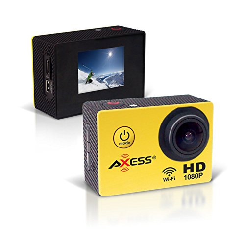 Axess Full HD 1080P Action Camera Electronic Computer Accessories