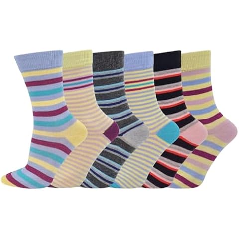 SUFFUSE Ladies Black Cotton Socks Multipack Cover