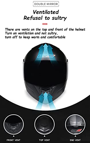 Casco Modulare Bluetooth Casco Integrato Bluetooth...