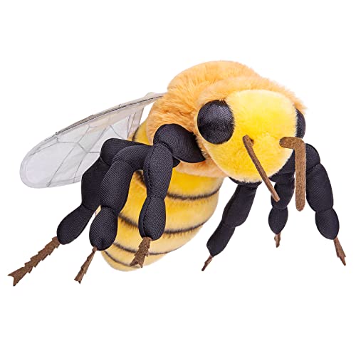 Lilizzhoumax Abeille Peluche 38 cm/16", Simulation Animale, Mignon Jouet