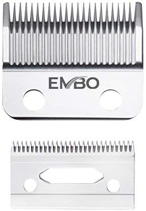 EMBO Professional Animal Standard Adjustable Blade - Wahl #30-15-10 Blade Set Substitute #1037-400 EMBO Blade - Small Blade Upgraded