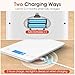 KOIOS Kitchen Scale, 33lb/15kg Digital Food Scales Weight in Grams and Ounces for Cooking Baking, 1g/0.1oz Precise Graduation, Batteries and Type-C Charging, Tare Function, LCD Display, White