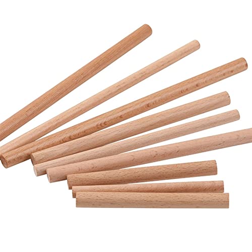 10 stks houtstick Diy Houten ambachtelijke houten stukken for ambachtelijke houten decoratie (Color : Natural, Wood… - Image 5