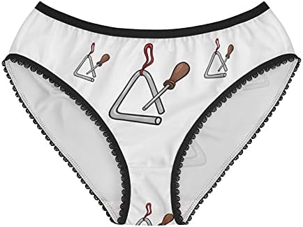 Triangle Percussion Panties, Triangle Percussion Underwear, Briefs, Cotton Briefs, Funny Underwear, Panties For Women