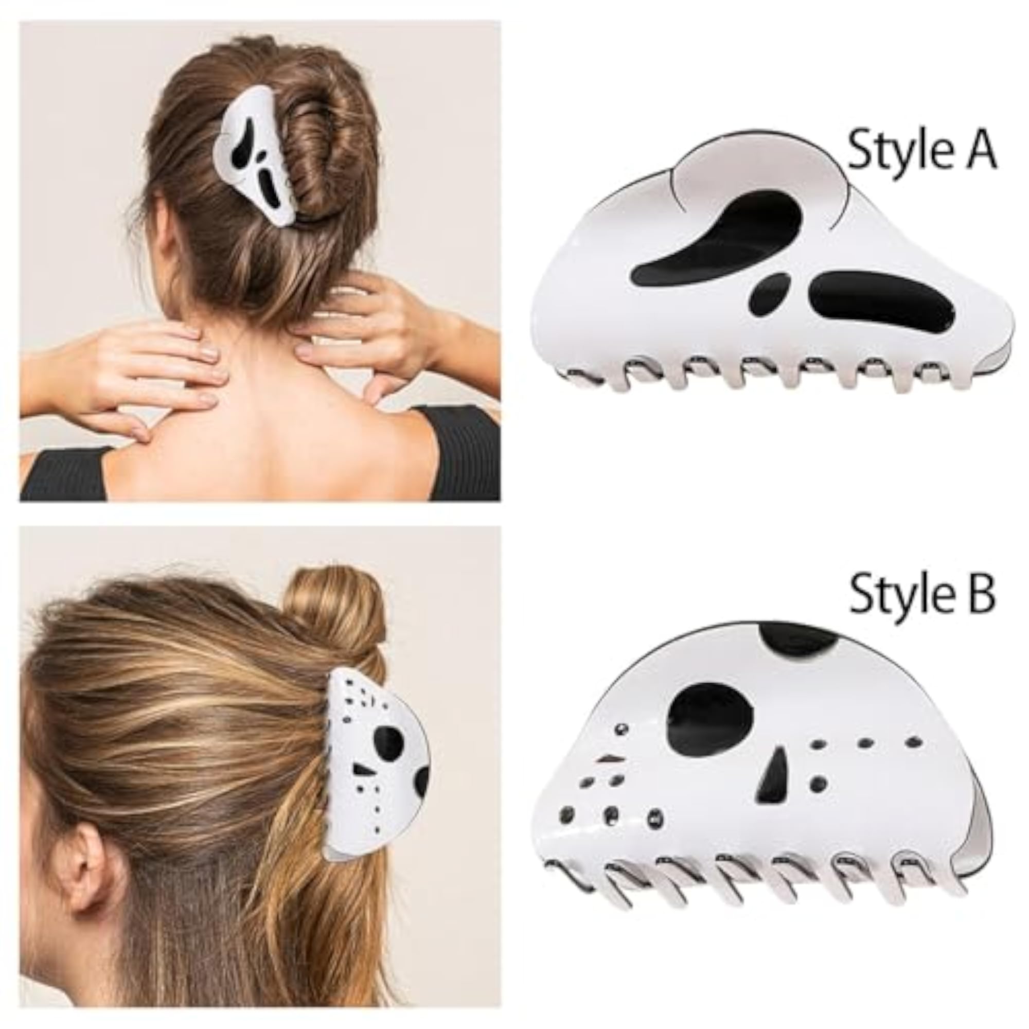 Funny Strong Hold Hairpins for Party Makeup Style A