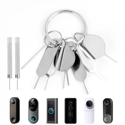 10 Pcs Doorbell Removal Pin Kit, Security Pin Key Release