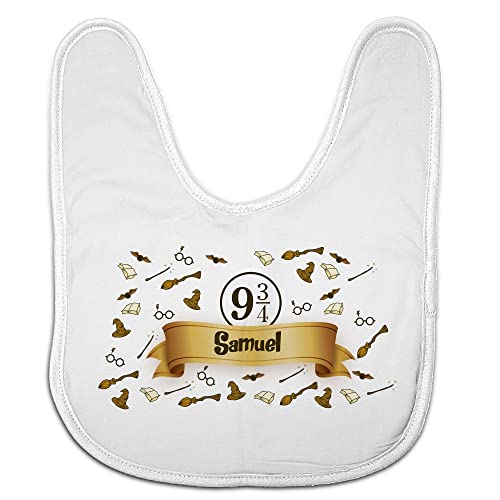 LolaPix Bavoirs Harry Potter. Bavoir personnalisé avec nom. Dossards originaux. Bébé, garçon, fille. Fermeture velcro pour bavoir enfant. Cadeaux personnalisés. Divers modèles Cover