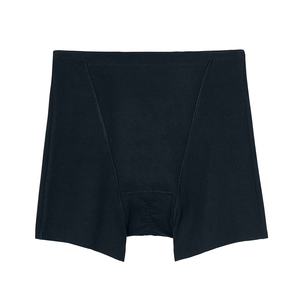 サニタリーショーツ ひびきにくい 綿 85% 一分丈 いいここち