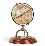 Erdglobus avec boussole, terrestres globe