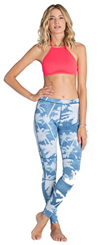 Billabong Women's Surf Capsule Skinny Sea Swim Leggings, Indigo, 6