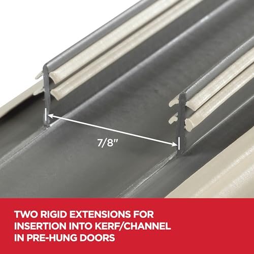 image for M-D Building Products 43820 Vinyl Concealed Kerf/Channel Fit Under Doo