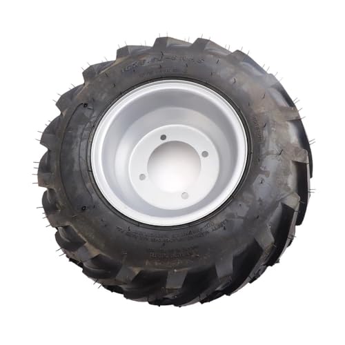 Pneu 16x6.50-8 avec moyeu 8 pouces style A 110mm pour tondeuse autoportée et ATV