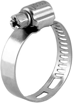 5 Adet Metal Ayarlanabilir Hortum Kelep esi 20-32 mm   Solucan Di li Boru Kelep esi, Su Borusu, Tesisat, Otomotiv, Mekanik ve Ev Kullan m  i in Uygun
