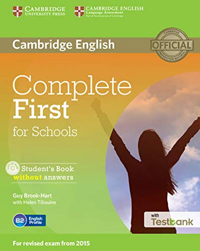  Complete First for Schools Student\'s Book without Answers with CD-ROM with Testbank [Lingua inglese]