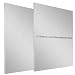 HEIHAK 2 Pack 6061 12 x 12 x 1/4 Inch Aluminum Sheet, T6 Heavy Duty Flat Plain Multifunctional Metal Square Aluminum Plate Sheet for DIY Construction, Mechanical Workshop