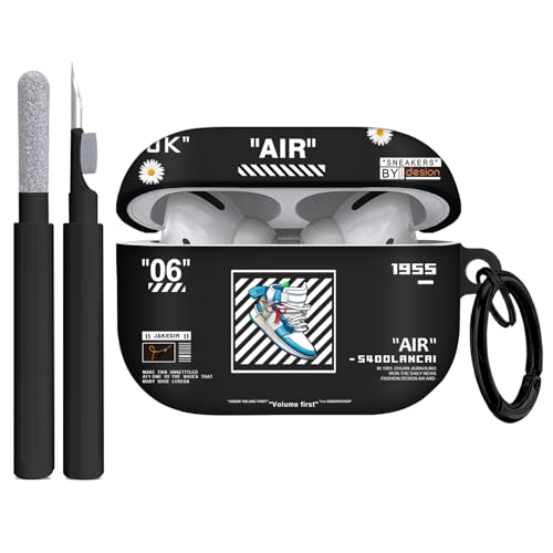 Gedicht �ی�P�[�X Apple Airpods 5 �P�[�X(2022) �Ή� �N�[���v�����g �\�t�g�V���R�� AirPods Pro 2����P�[�X �o�X�P�b�g�{�[���p Airpod pro 2�J�o�[ �L�[�`�F�[��&�N���[�j���O�L�b�g�t�� �j�����p