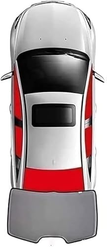 LINGERZ Coche Parasoles para-Hyundai Tucson 2015-2020, Delanteras Trasera Laterales Ventanas Boquear Rayos UV Calor Proporcionar Privacidad Protege,Rear Windshield