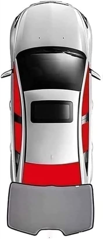 Coche Parasoles para-KIA carens 2014-2023, Trasera Delanteras Ventanas Laterales Boquear Los Rayos UV Y El Calor Proporcionar Privacidad,Rear
