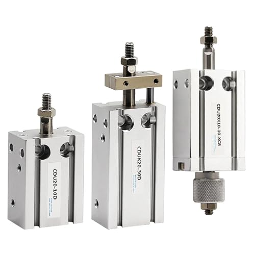 Cilindro neumático de aluminio pequeño CDU6 de 40mm de carrera 3