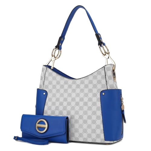Image of J'OMOR by Mia Set Hobo Bag for Women & Wristlet Wallet, PU Leather Designer Handbag Purse Shoulder Strap