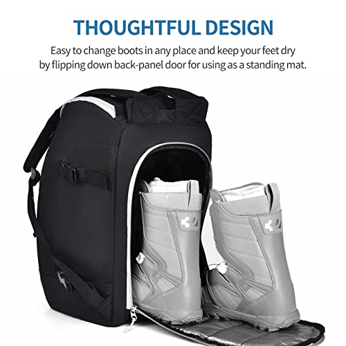 Bolsa térmica para botas de esquí de 50L impermeable que soluciona el transporte de material 3