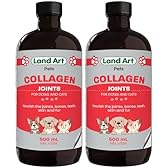 Pet Collagen Supplement - Grass Fed Beef Hydrolyzed - Natural Beef Flavour - Joint Care - Mobility & Health - Gluten, GMO & Sugar Free - for Dog & Cats - Made in Canada - 500ml (Pack of 2)