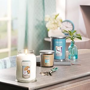 Yankee Candle Coconut Beach Scented, Classic 22oz Large Jar Single Wick Candle, Over 110 Hours of Burn Time, Ideal for Gift-Giving, Special Occasions Yankee Candle Coconut Beach Scented Classic 22oz Large Jar Single Wick Candle Over 110 Hours of Burn Time Ideal for Gift Giving Special Occasions
