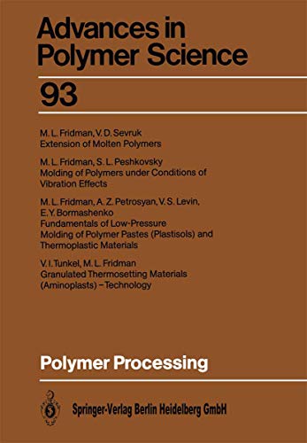 Polymer Processing 3540513760 Book Cover