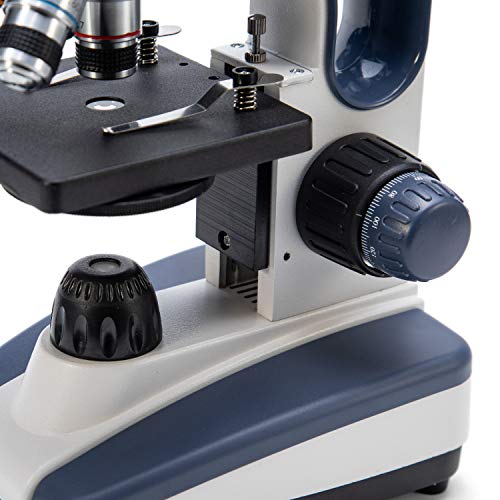 Swift Sw200 Compound Monocular Microscope With 40X-1000X Magnification, Precision Fine Focus, Wide-Field 25X Eyepiece, Carrying Handle, And Cordless Capability (Standard Edition) #TOP5