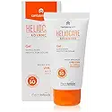 Heliocare Advanced Gel SPF 50 50ml / Lightweight Gel Sunscreen For Face / Daily UVA and UVB Anti-Ageing Sun Protection / Combination, Oily and Normal Skin Types / Matte Finish