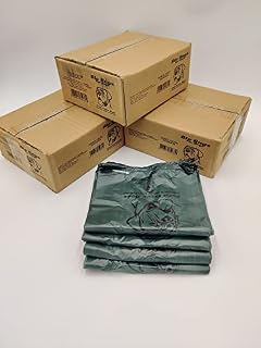 PANMER Poo Bio Bags Biodegradable Dog Poop Bags Waste Bags x 400 Eco Friendly Bulk Buy Human's Other Best Friend
