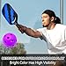 Pickleball Balls, 26 Holes Outdoor Pickleballs, High Elasticity & Durable Pickle Balls for All Style Pickleball Paddles Indoor Pickleballs (6 - Pack), Purple