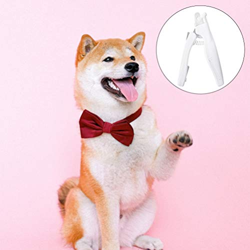 Balacoo 1 conjunto de cortadores de unhas para animais de estimação para cães e gatos com luz LED pa