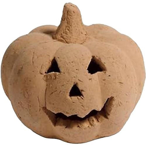 Steingut Feuerstellen Kürbisse, Kürbis Feuer Requisiten für Halloween, imitierte Kürbisse, wiederverwendbare feuerfeste Feuerstellen, Halloween- Dekor