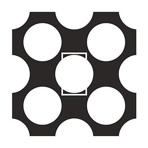 Sticar-it Ltd Large Polka Dot Light Switch Sticker Cover