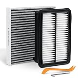 LINKCRO Cabin and Engine Air Filter Kit Compatible with Honda Hybrid 2023-2025 Accord CR-V Civic