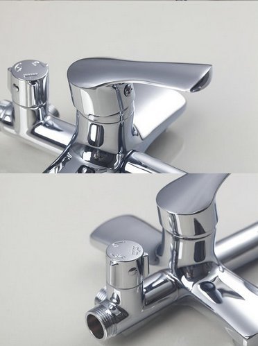 Mitigeur douche pluie Gowe contre les variations de température avec bras de contrôle précis - 3
