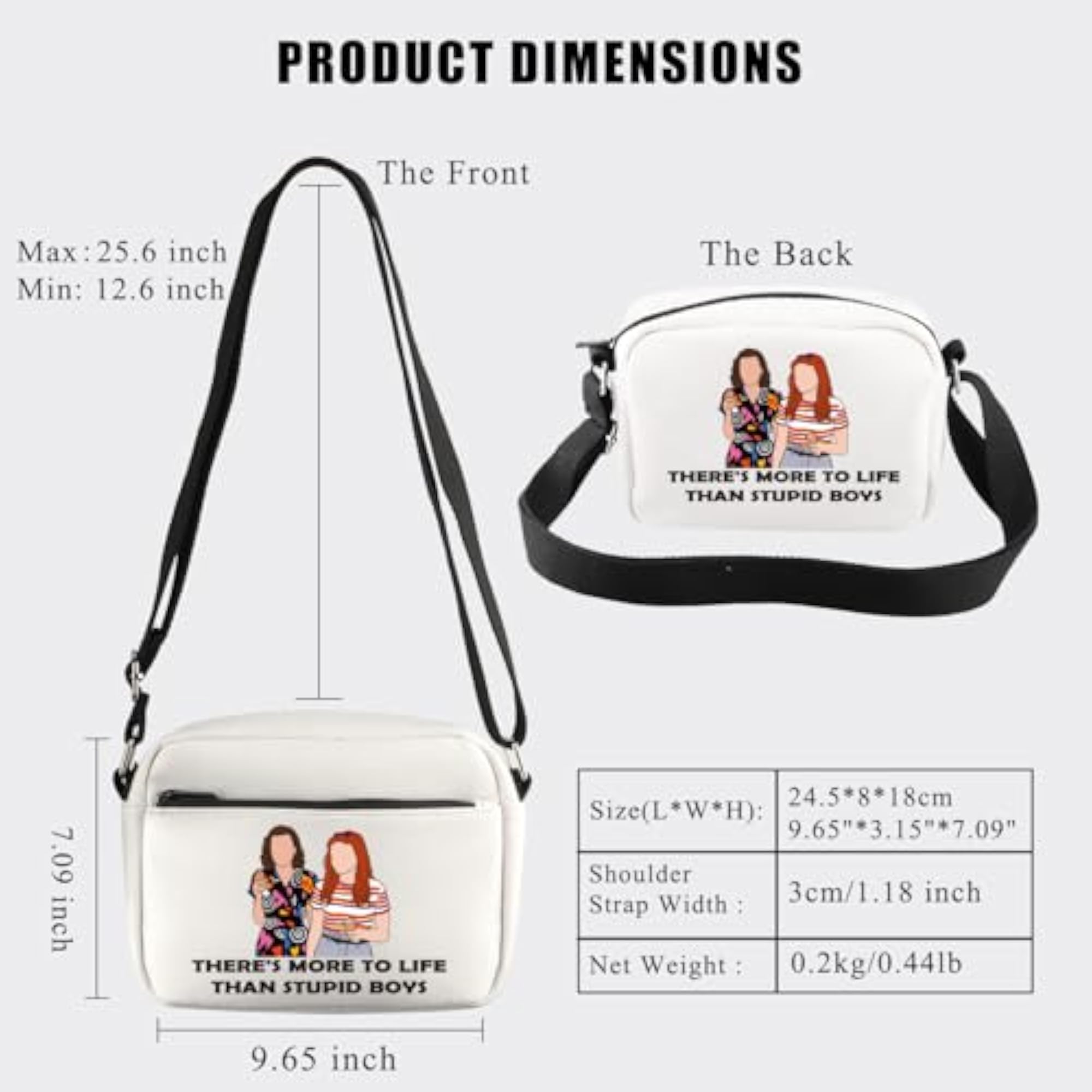 Stranger Merchandise Crossbody Bag Gift for Fans
