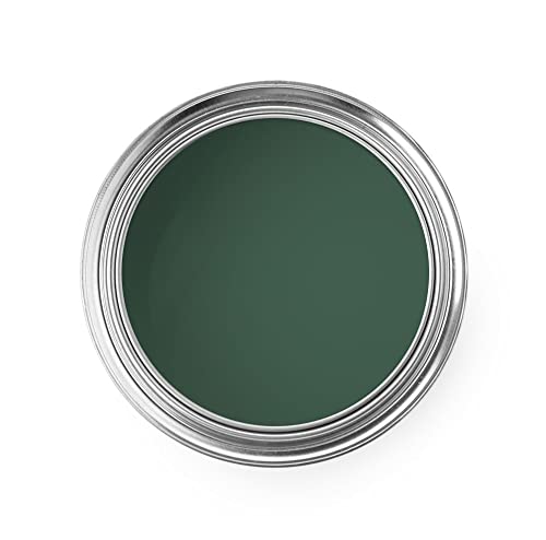 T A Paints Ltd Two Pack Epoxy Resin Garage Floor Paint 3 In 1 Primer Sealer Protect Heavy Duty 2k Industrial Factory Floor Coating for Concrete Stone Brick (Green BS 14 C 39 2.5L)