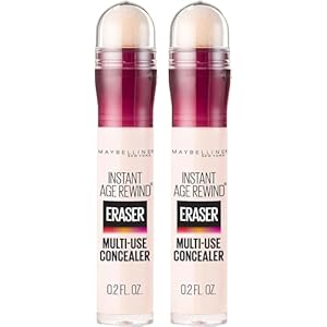 Instant Age Rewind Eraser Dark Circles Treatment Concealer, Ivory, 0.4 Fluid Ounce